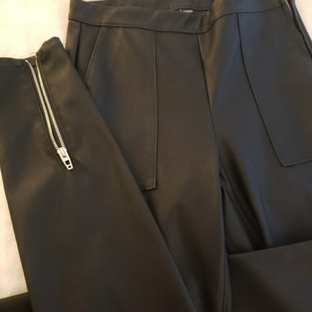 Blank NYC Leather Pants